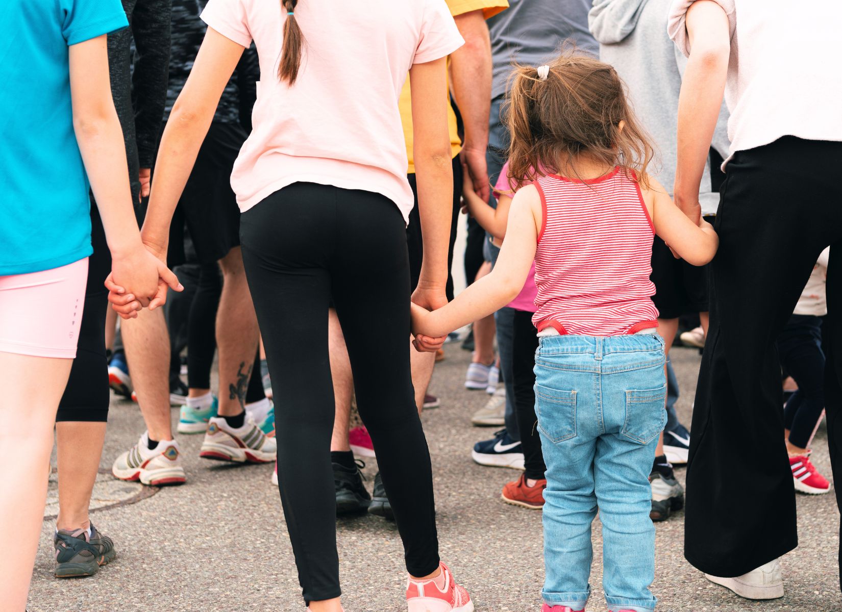 Courir en famille